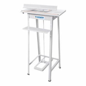 Seladora a pedal industrial marca Disparo para embalagens plásticas