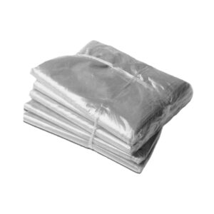 Capa de plástico cristal 50x80 para proteção de fardos e mercadorias